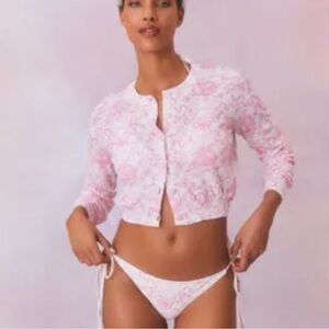 LoveShackFancy Pinky Cardigan